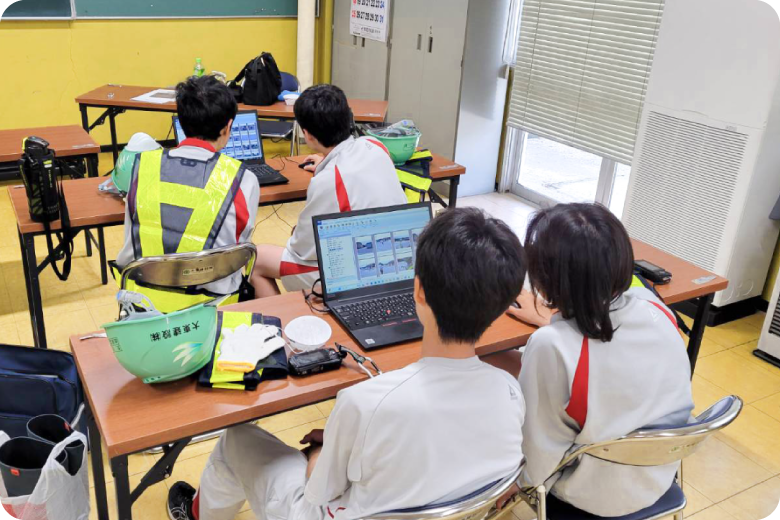 職場体験3日目の様子