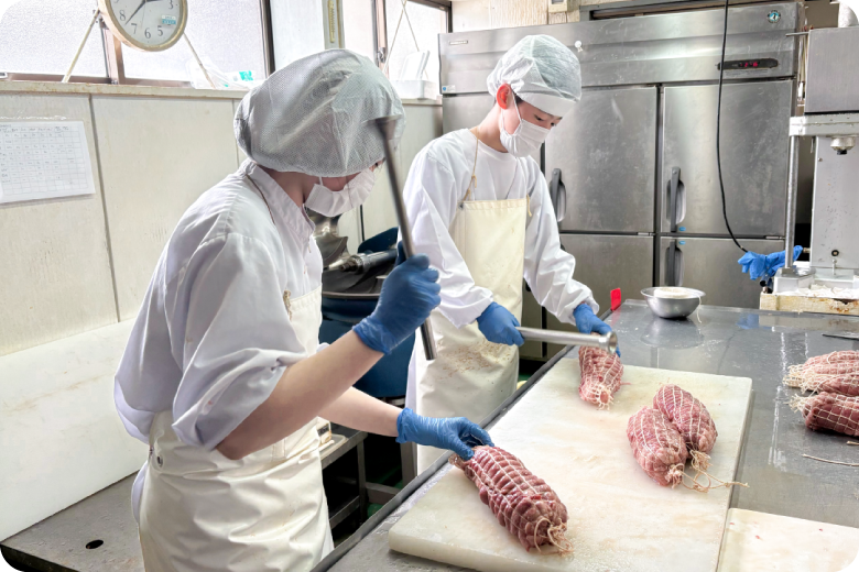 ロイフェンの作業中の様子